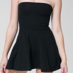 NeverWorn American Apparel Black Skater Tube Dress